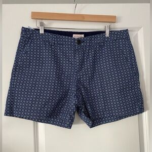 Merona Multi Colored Patterned Shorts Size 14